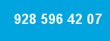 928 596 42 07 928 596 42 07
